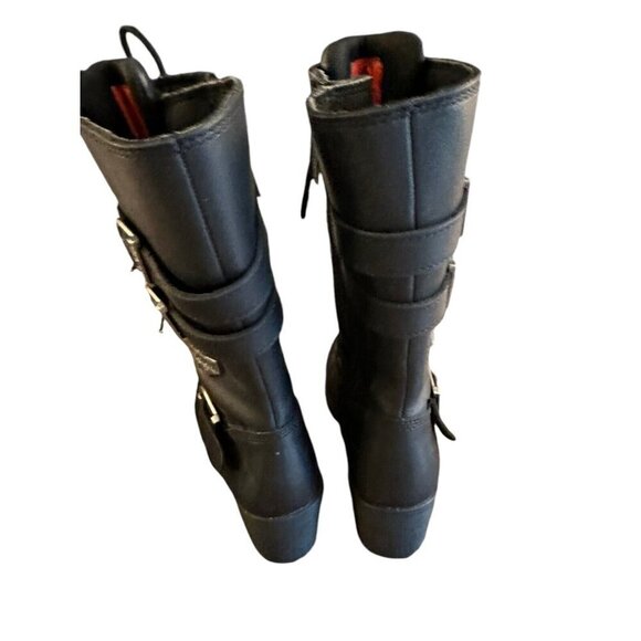 Harley Davidson Womens Aldale 9.75” WP Motorcycle Boots Black Sz 5 NEW No Box - Picture 6 of 10